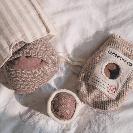 Coffee Beans//ENRICHMENT DOG TOY | Lambwolf Collective