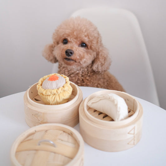 DIM SUM POP // Enrichment dog toy