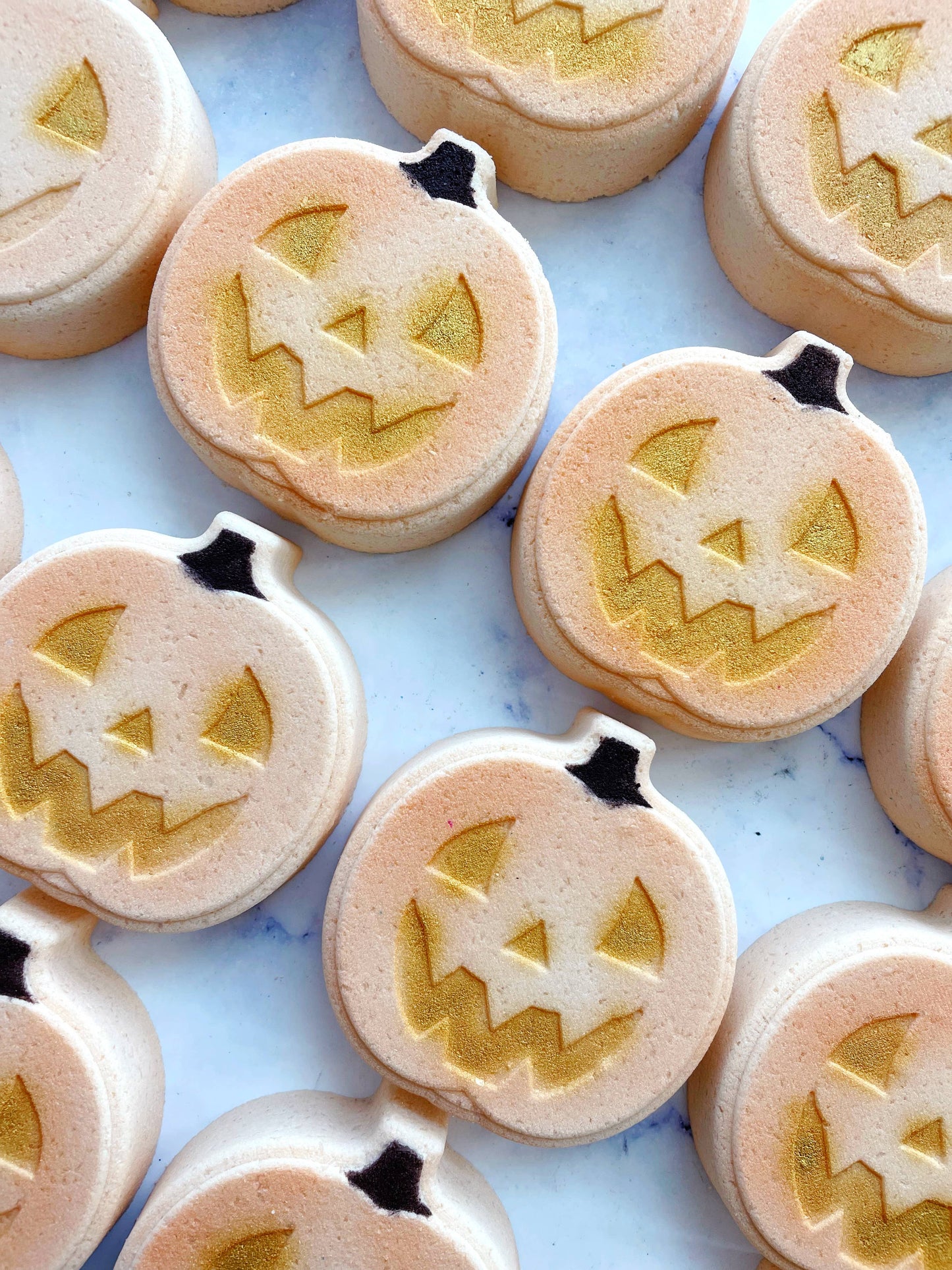 Jack-O-Lantern Bath Bomb