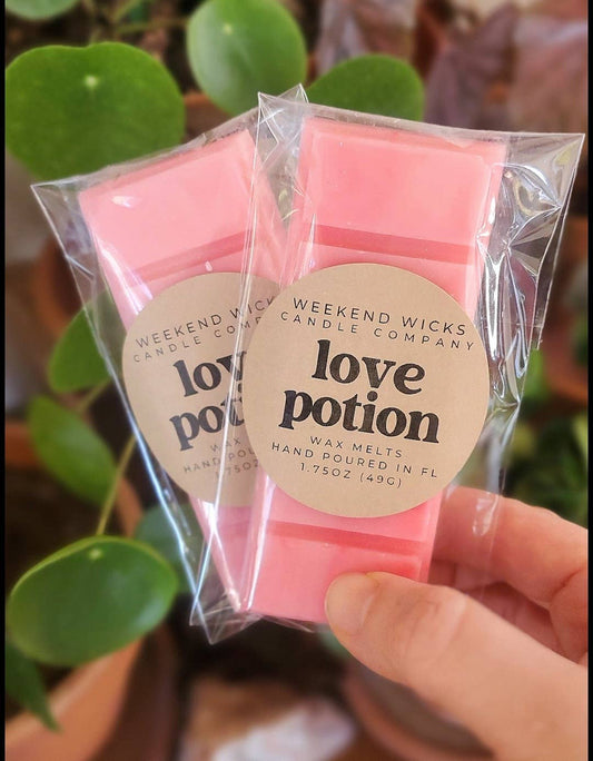 Love Potion Wax Melt Bar | Weekend Wicks Candle Co