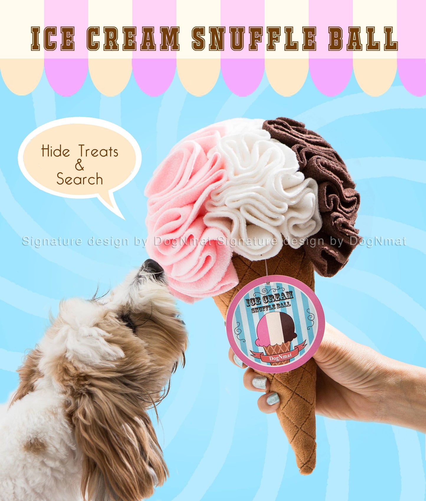 Ice Cream Snuffle Ball