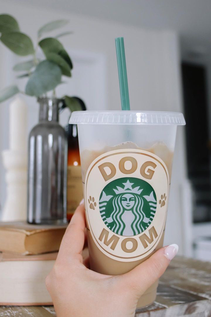 Dog Mom Tumbler Cup