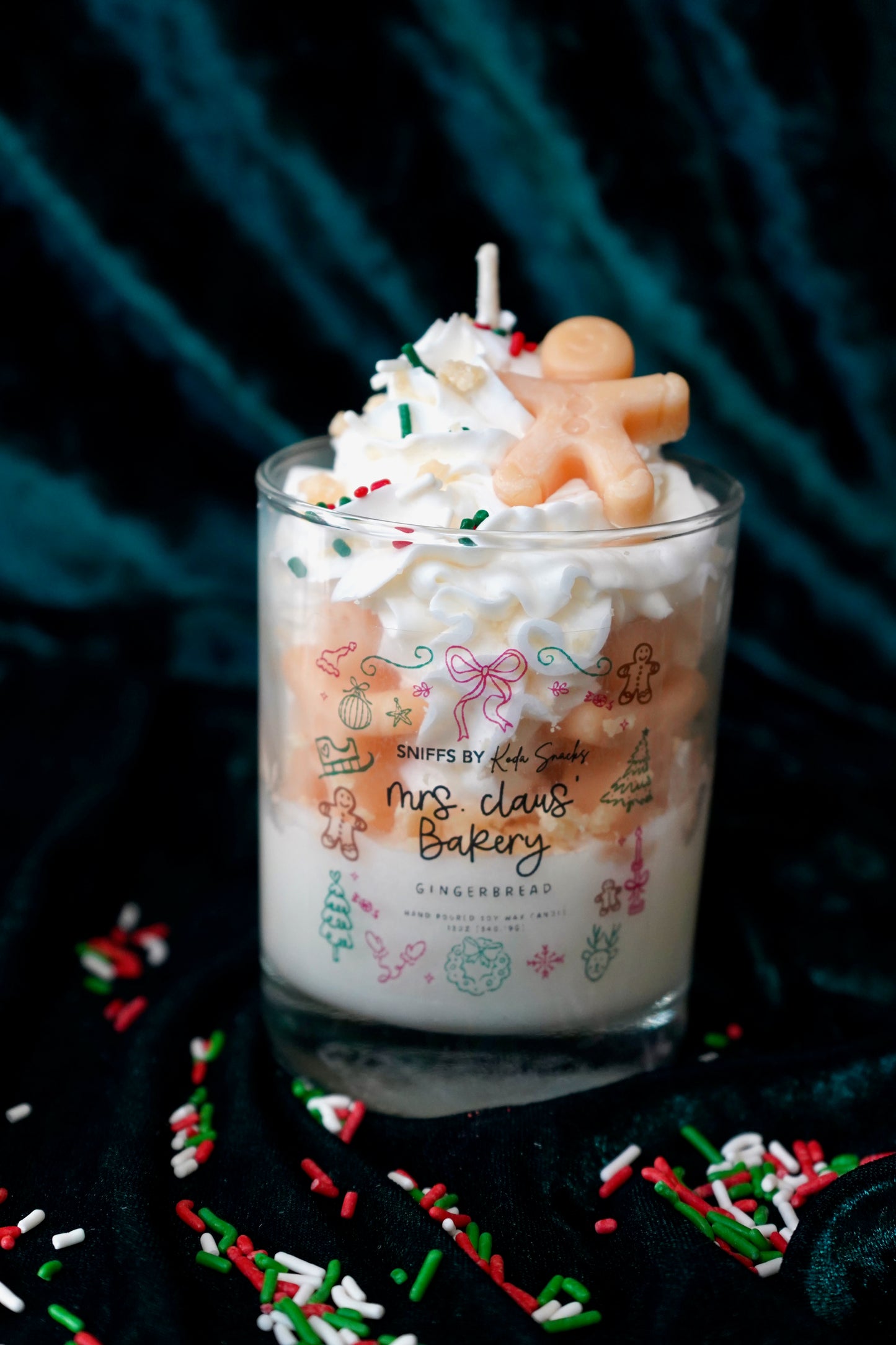 Sniffs by Koda Snacks Dog-Friendly Candles - Mrs. Claus' Bakery