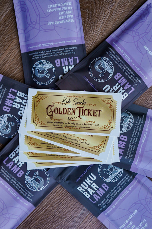 Lamb Ruku Bars: Golden Ticket Entry | Ryoken Instinct x Koda Snacks