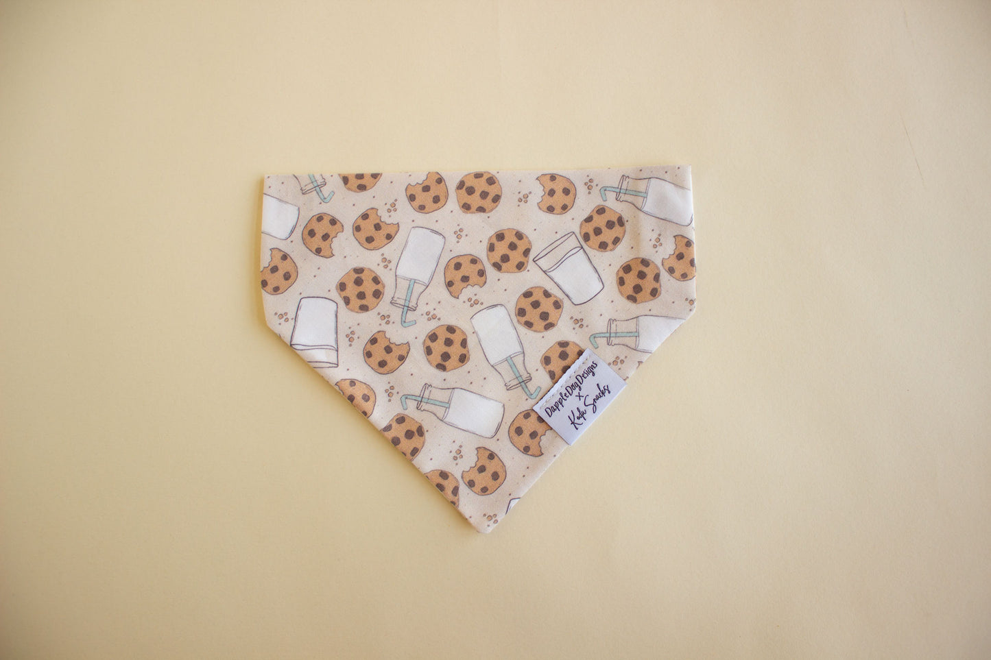 Milk & Chocolate Chip Cookie Bandana