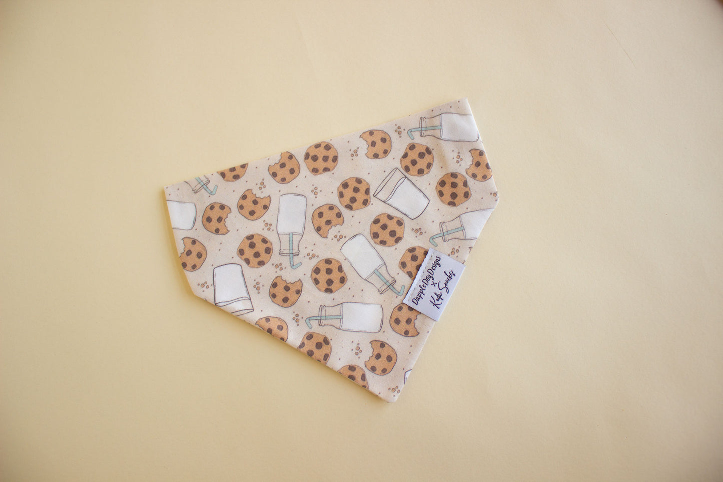 Milk & Chocolate Chip Cookie Bandana