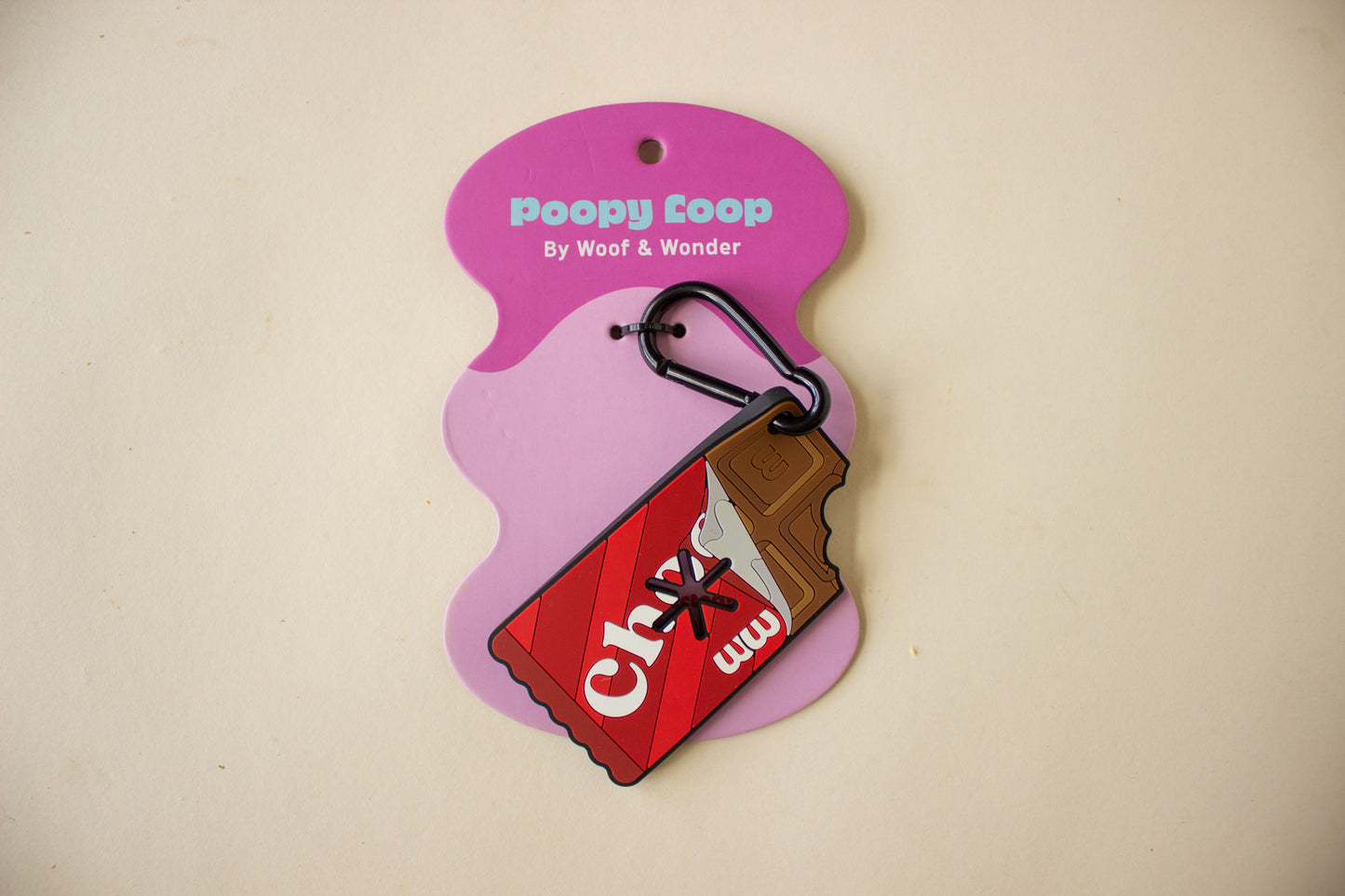 Chocolate Candy Bar Used Dog Waste Bag Holder | Woof & Wonder