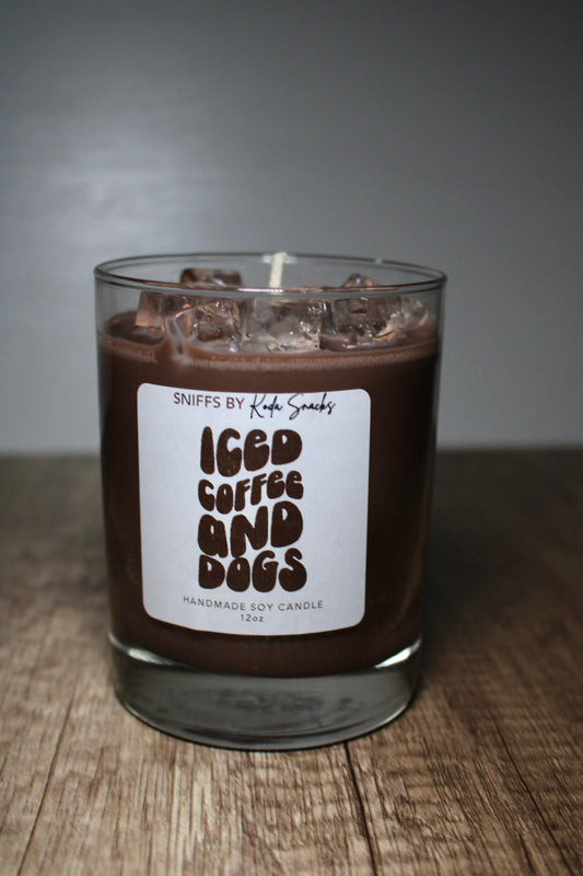 Sniffs by Koda Snacks Dog-Friendly Candles - Iced Coffee & Dogs