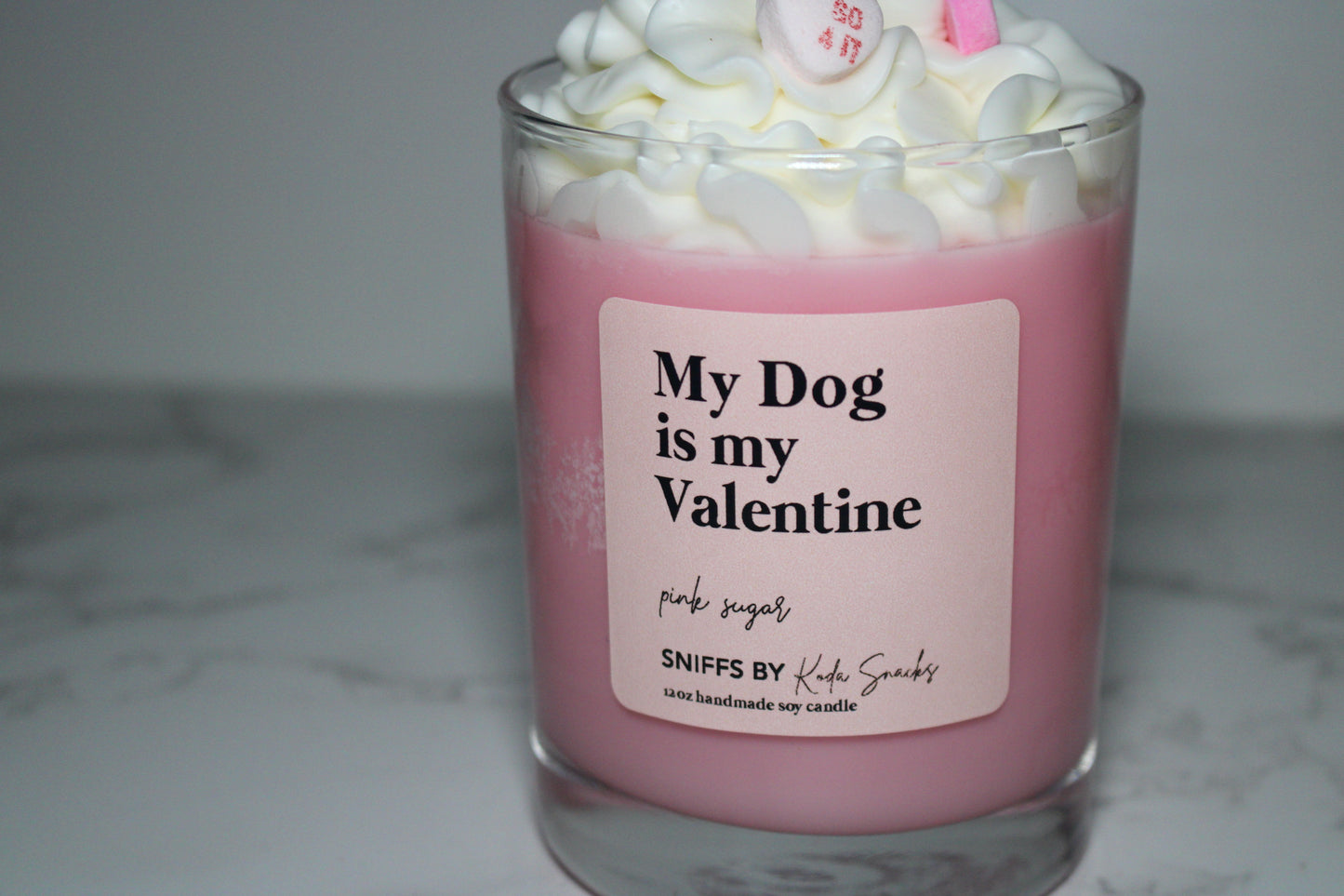Sniffs by Koda Snacks Dog-Friendly Candles - My Dog is My Valentine