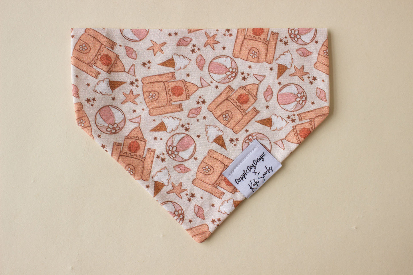 Beach Sandcastles Bandana