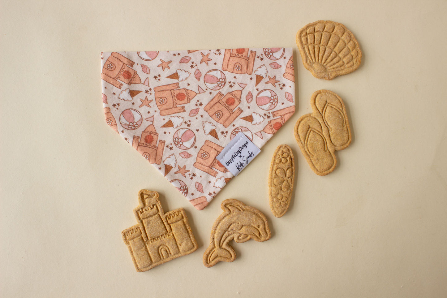 Beach Sandcastles Bandana