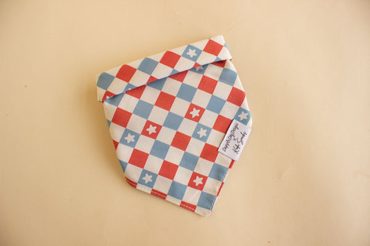 American Plaid Bandana | Tie On Style