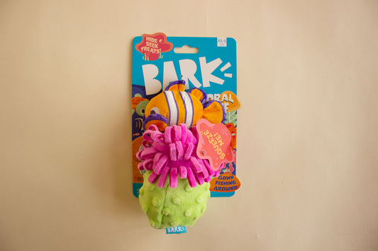 Clown Fishing Around Plush Dog Toy | BARK