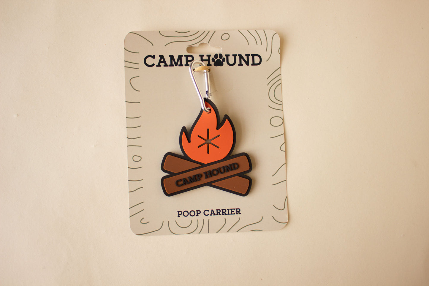 Campfire Poop Bag Carrier | Outdoor Hike Dog Waste Holder