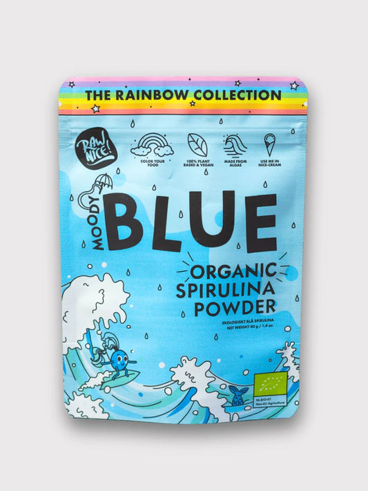 Organic Blue Spirulina 1.4oz | Rawnice!
