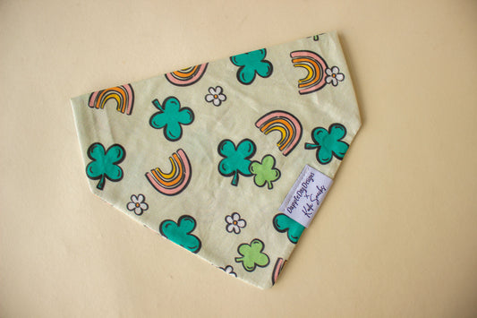 Shamrock & Rainbows Bandana