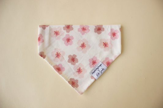 Cherry Blossom Bandana | Dapple Dog Designs