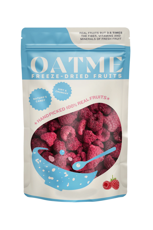 Freeze Dried Raspberries | OATME Superfood