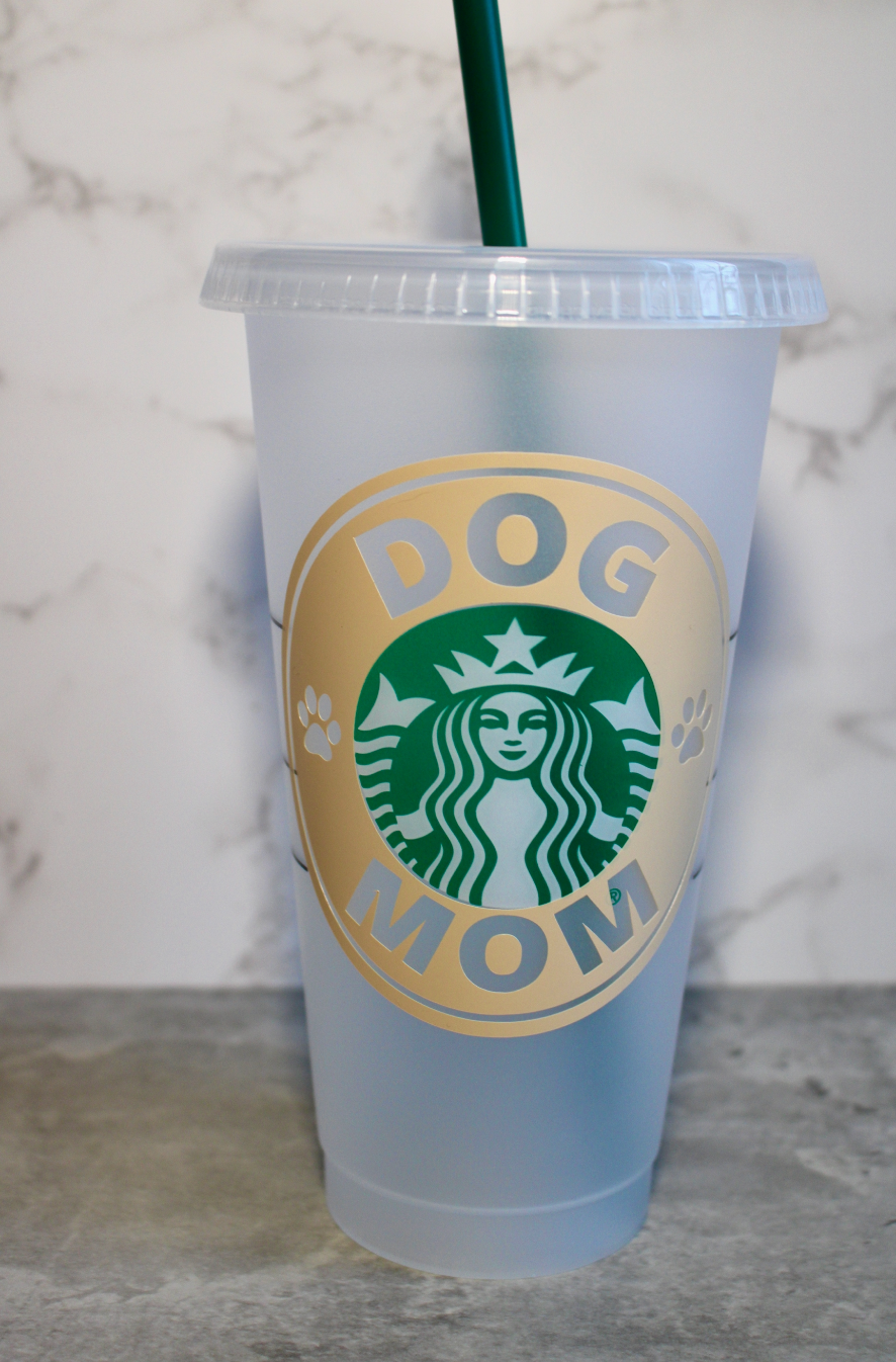 Dog Mom Tumbler Cup