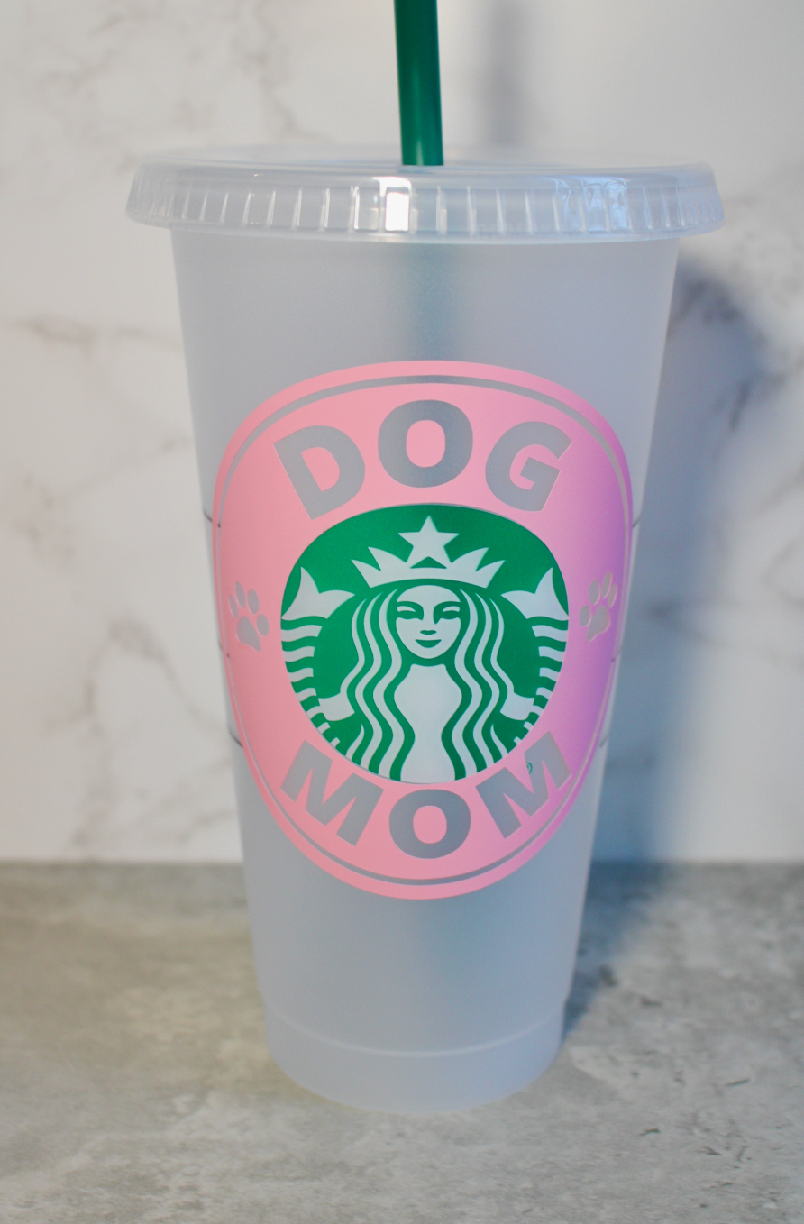 Dog Mom Tumbler Cup