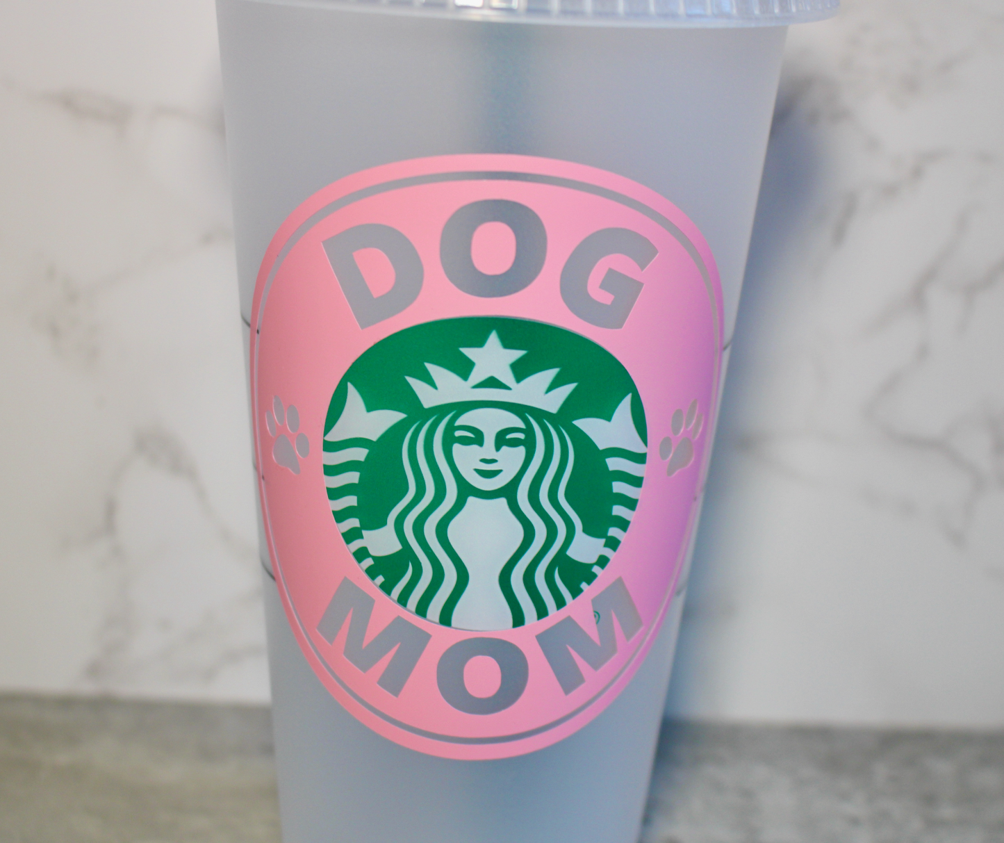 Dog Mom Tumbler Cup