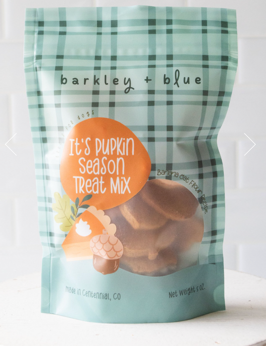 It's Pup-Kin Season Decorated Biscuit Mix | Barkley & Blue