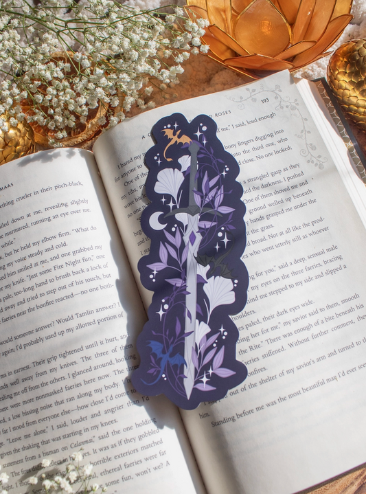 Fourth Wing Violet's Dagger Bookmark | Meaggie Moos