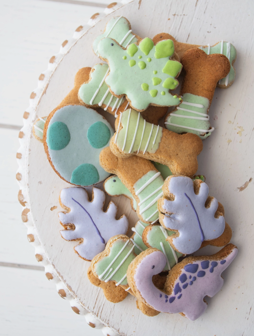 Jurassic Paws Treat Mix - Dinosaur Themed Dog Biscuit Treats | Barkley & Blue