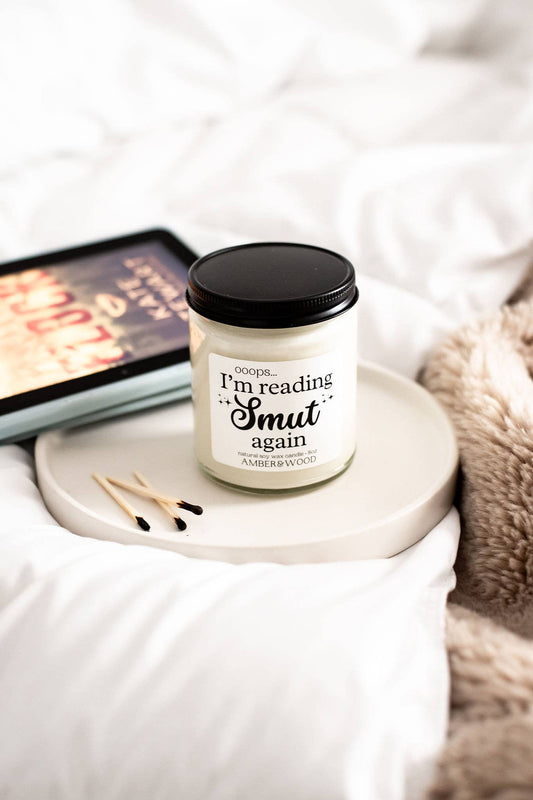Oops, I’m Reading Smut Again | Bookish Soy Candle