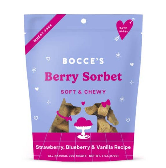 Date Night Berry Sorbet Soft & Chewy Treats | Bocce's Bakery