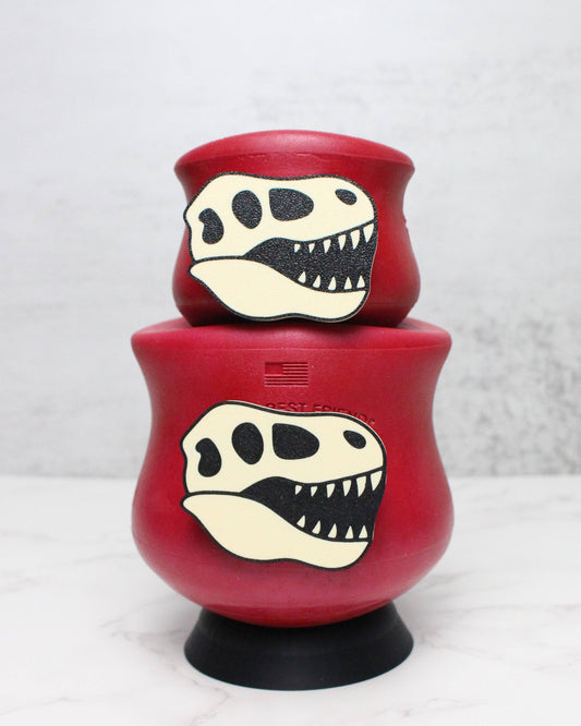 T-Rex Skull Toppl Stopper - for Large Toppls | Sav Pup Co