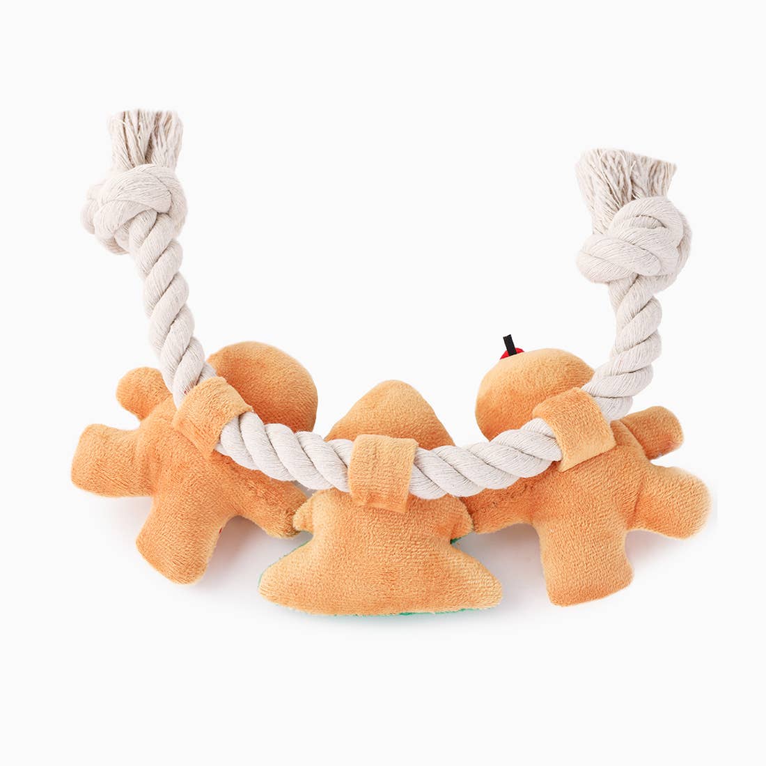 Holiday Gingerbread Man Tug | HugSmart Pet