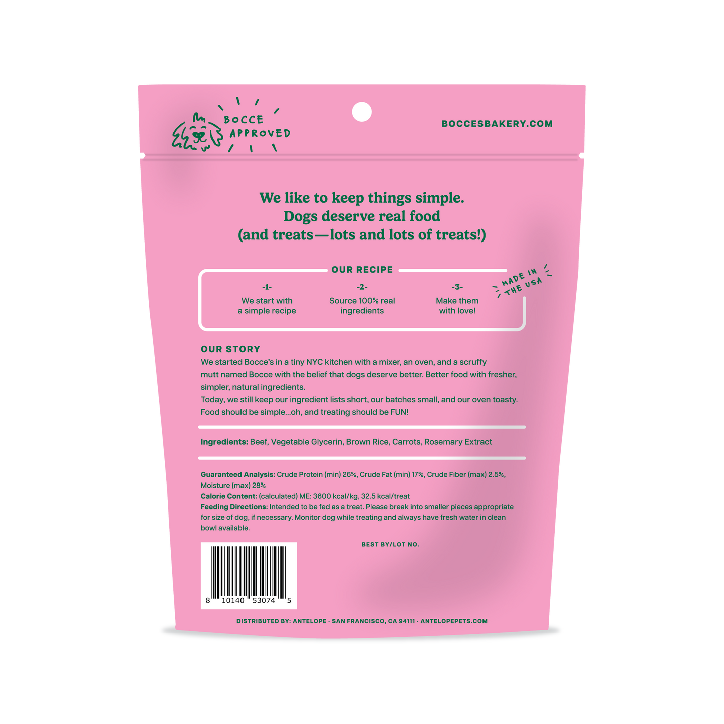 Holly Jolly Jerky Sticks | Bocces' Bakery