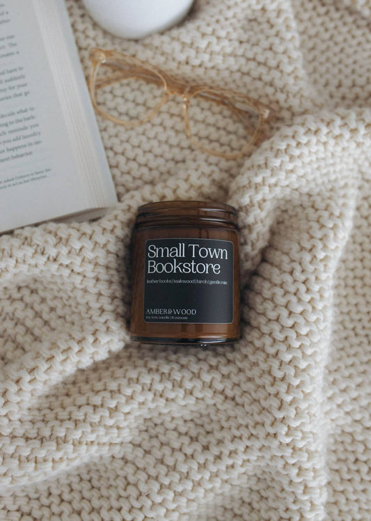 Small Town Bookstore Soy Candle