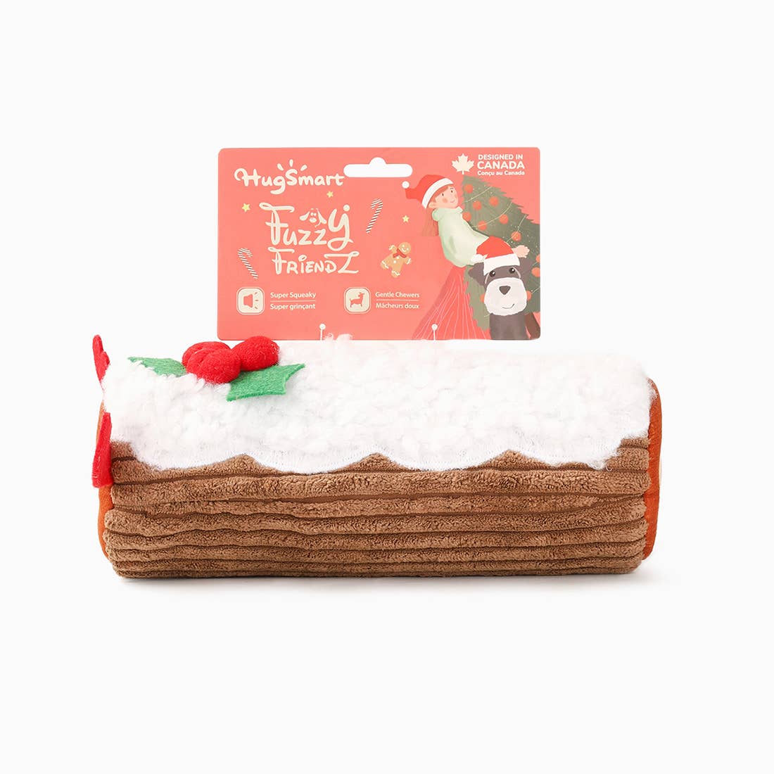 Yule Log - Plush Toy | HugSmart Pet