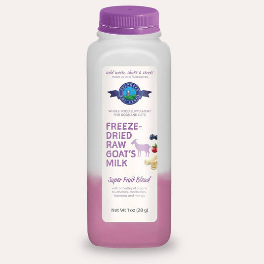 Freeze-Dried Raw Goat Milk Topper- Super Fruit Blend | Shepherd Boy Farms