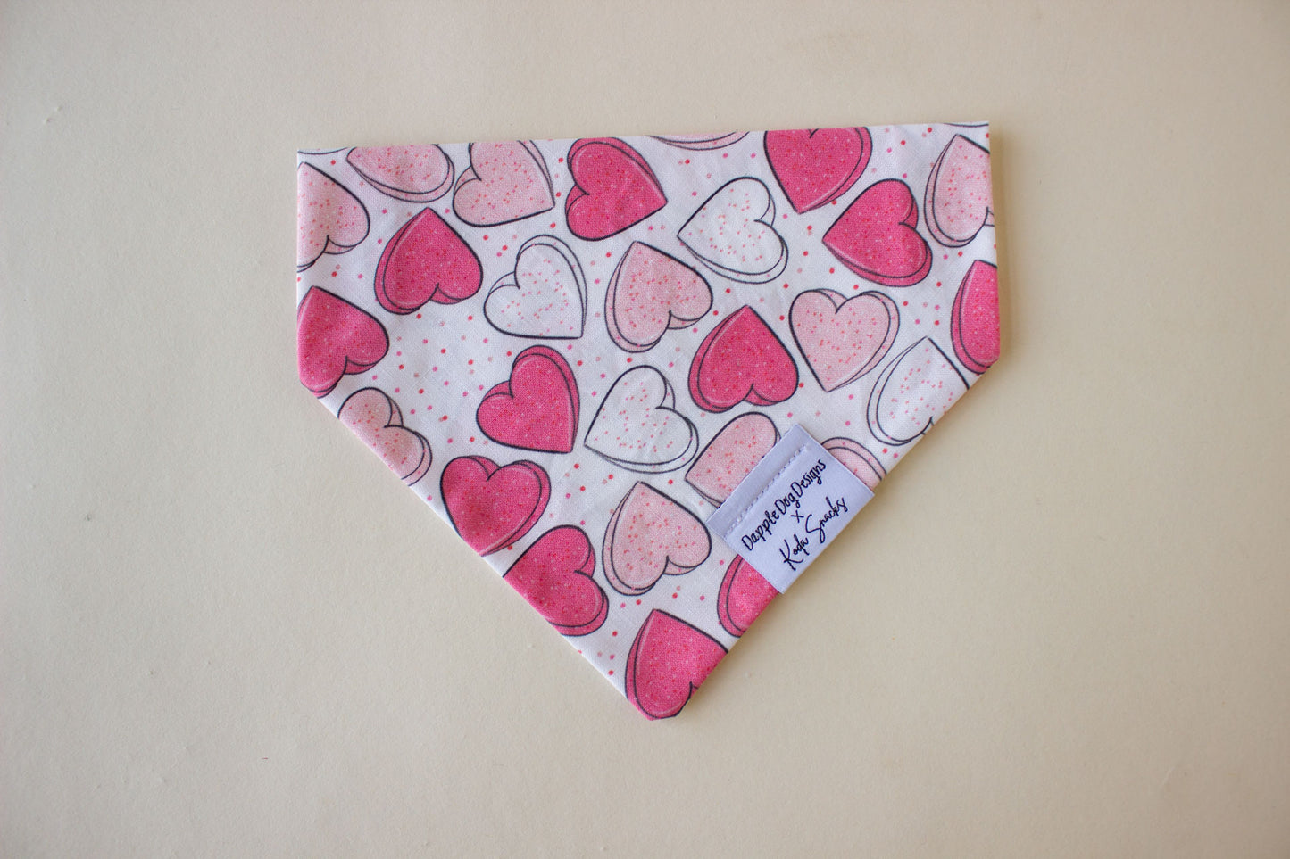 Frosted Heart Cookie Bandana