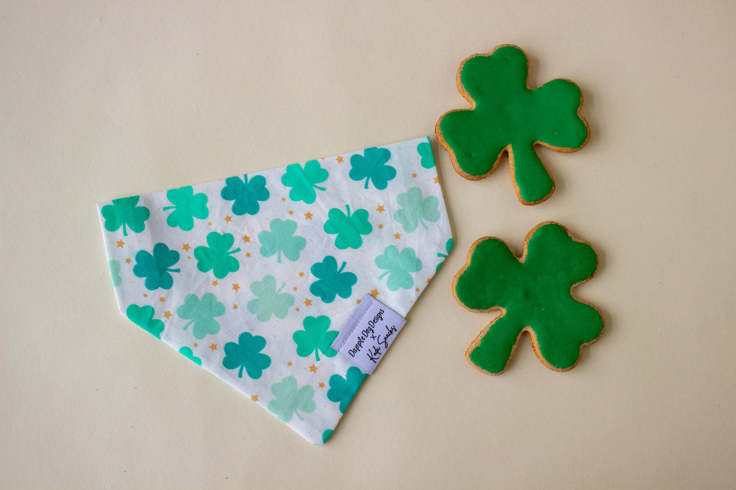 Frosted Shamrock Cookie