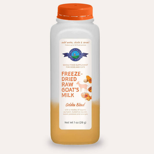 Freeze-Dried Raw Goat Milk- Golden Blend | Shepherd Boy Farms