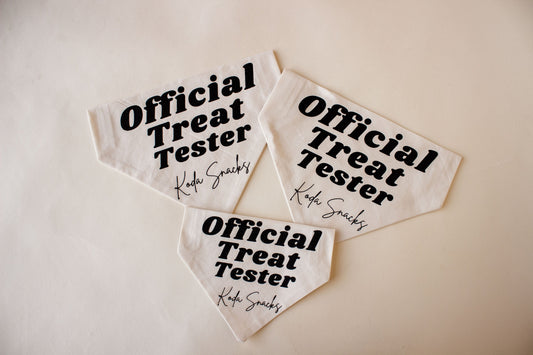 Official Treat Tester Bandana