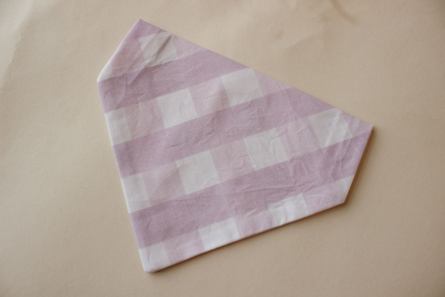 Lilac Plaid Bandana