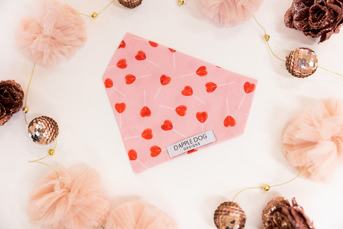 Heart Lollipop Bandana